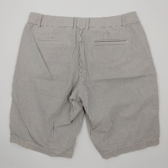 j. crew striped shorts size 6 # 677 - Picture 1 of 3